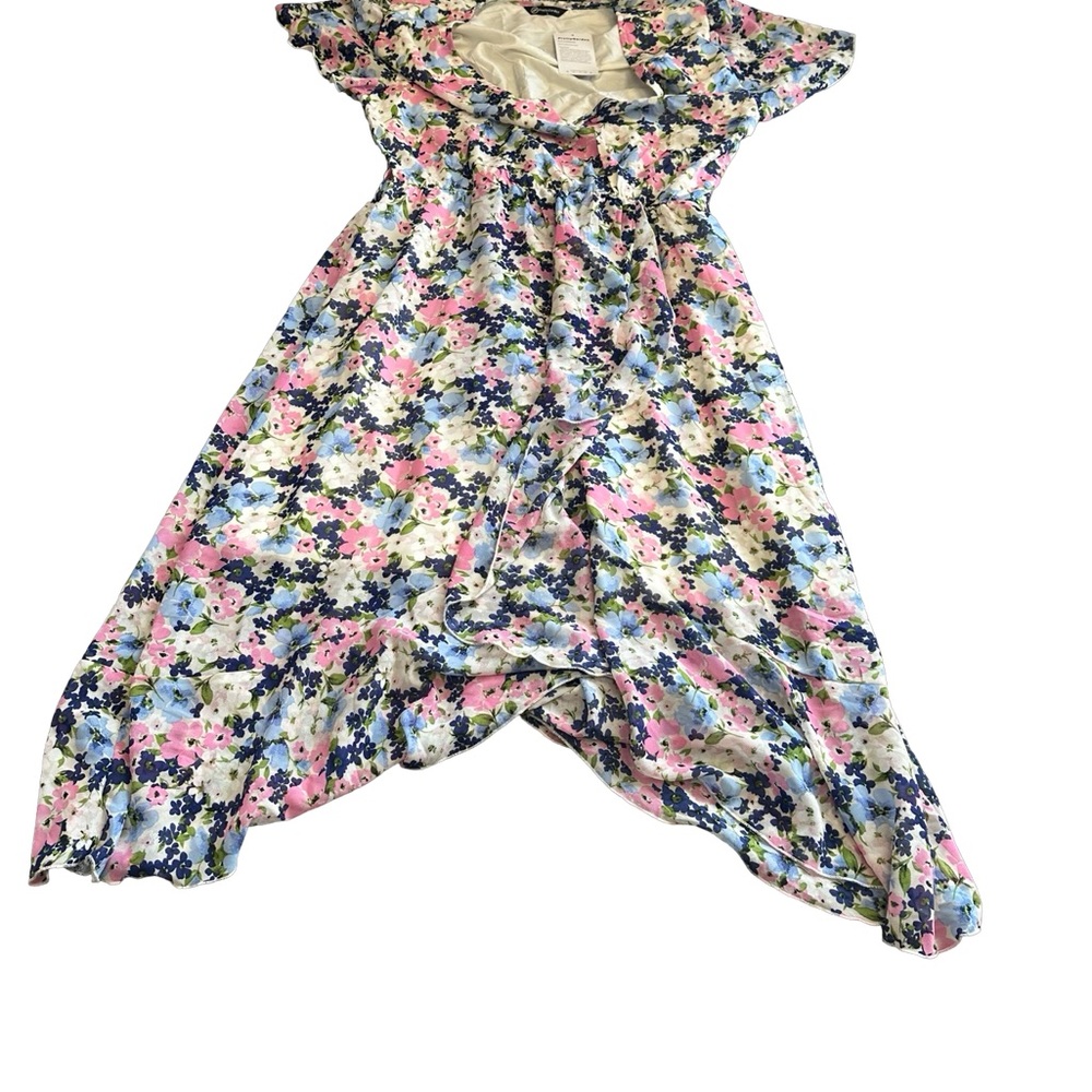 Size Large Floral High Low Dress - NWT